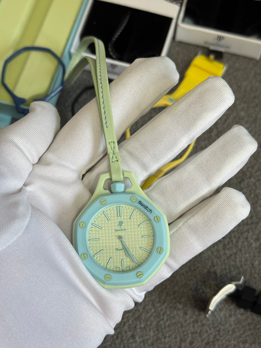 AP x swatch watch