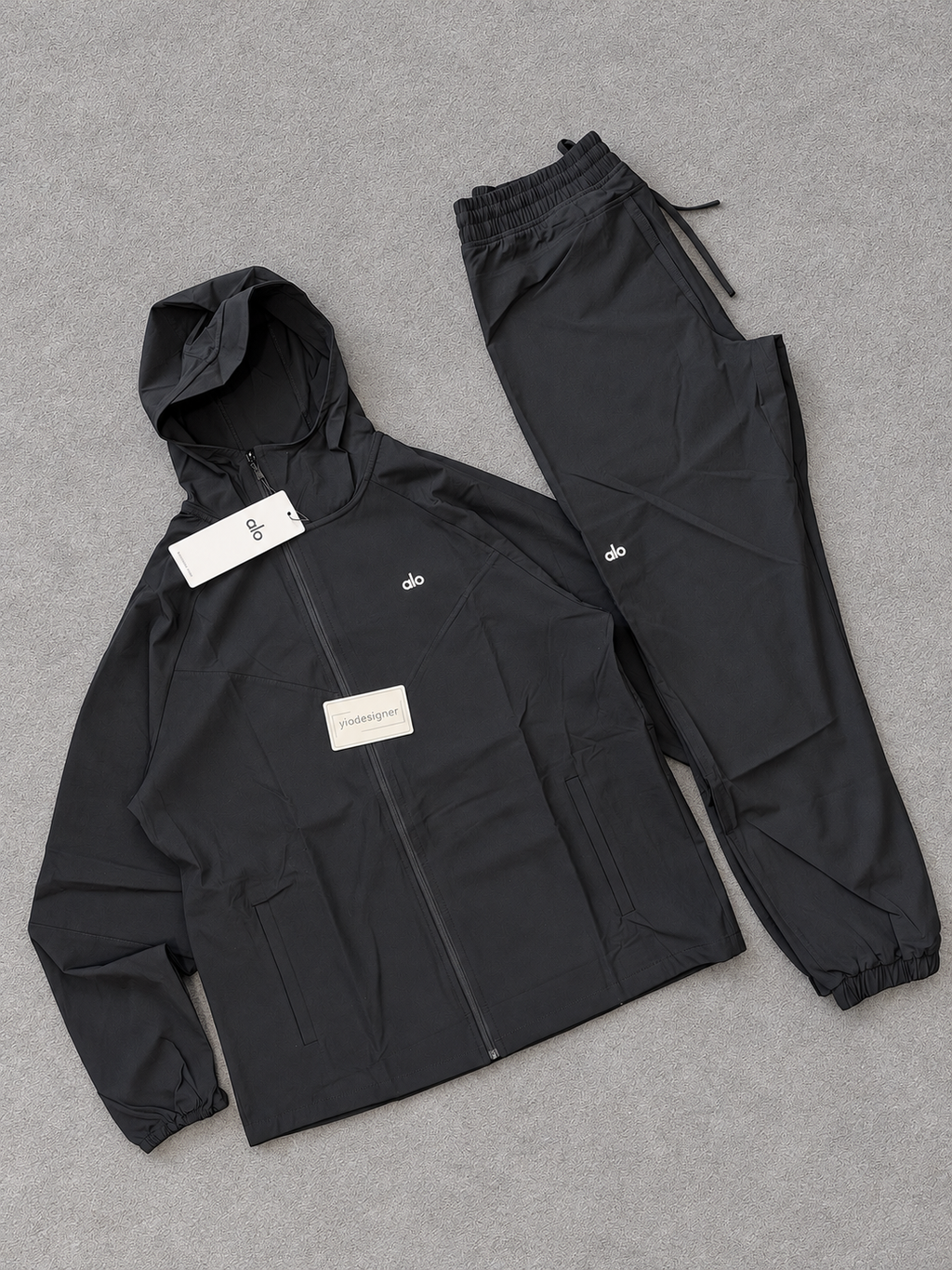 Alo full tracksuit black