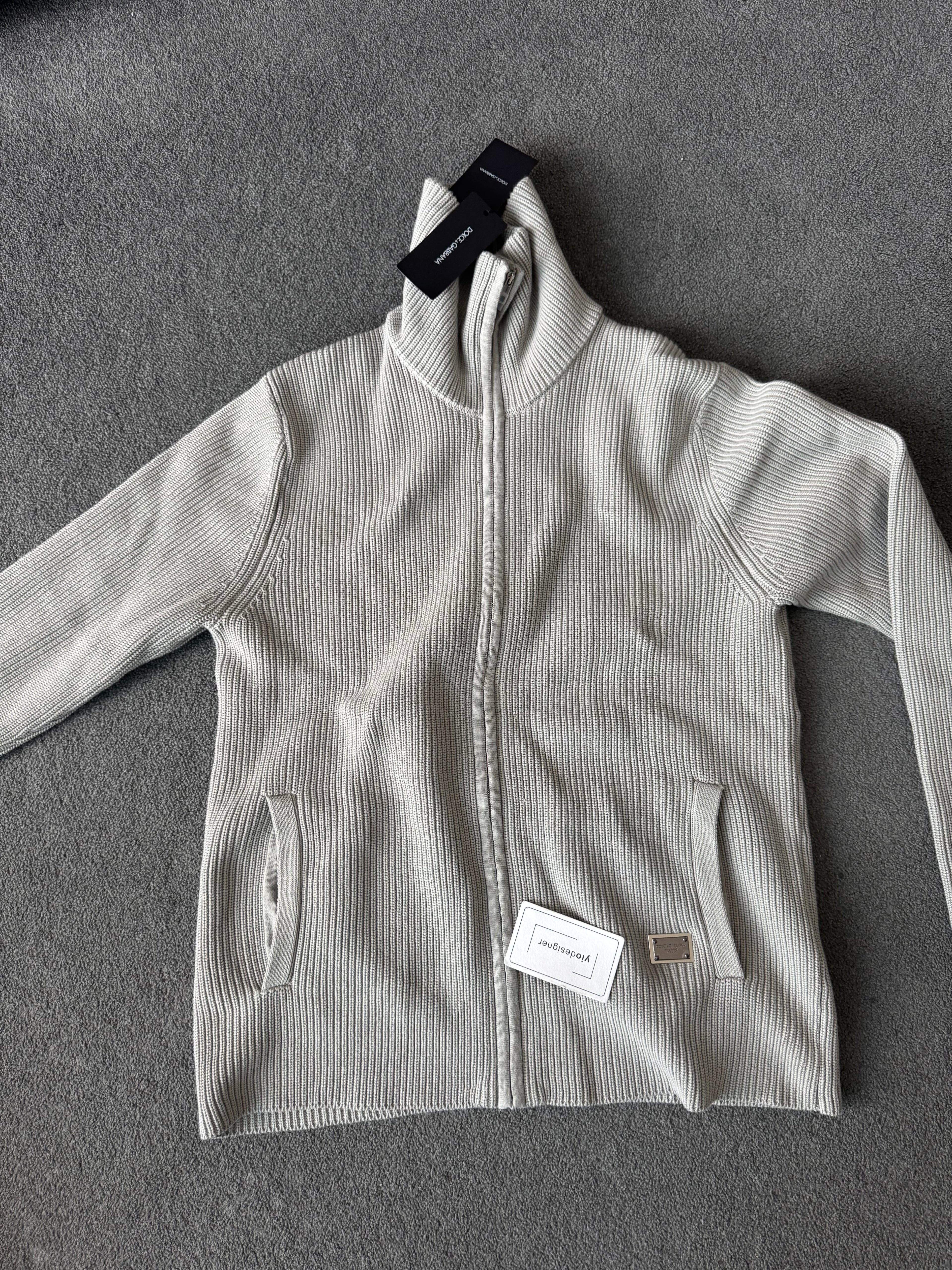 Dolce gabana zip up jumper