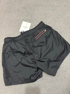 Moncler | Moncler black short | Close-Up | yiodesigner.co.uk