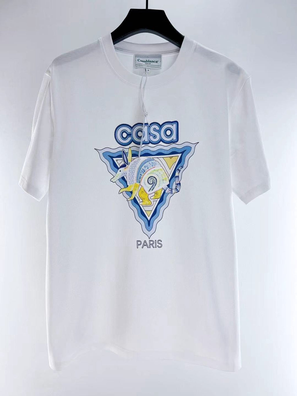 Casablanca | Casablanca T-shirt white | Size S | Front View | yiodesigner.co.uk