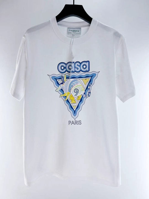 Casablanca | Casablanca T-shirt white | Size S | Front View | yiodesigner.co.uk