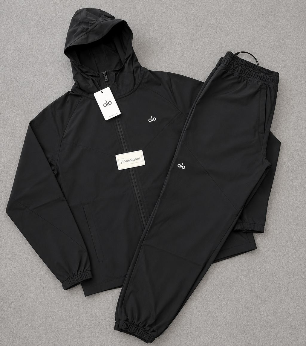 Alo full tracksuit black