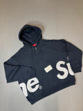 Supreme full zip hoodie