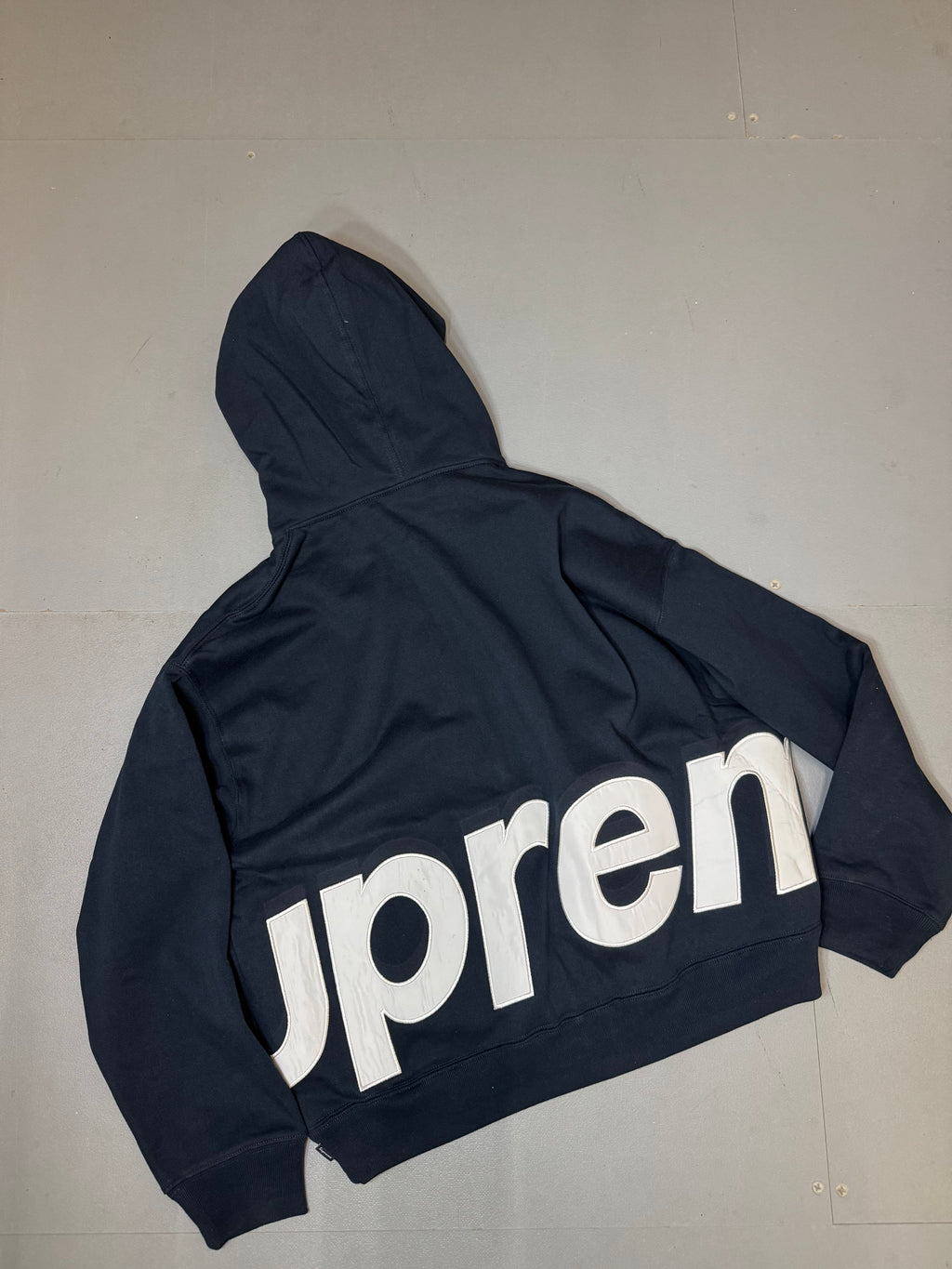 Supreme full zip hoodie