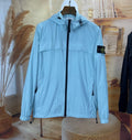 Stone Island | Stone island windbreaker baby blue | Size S | Front View | yiodesigner.co.uk