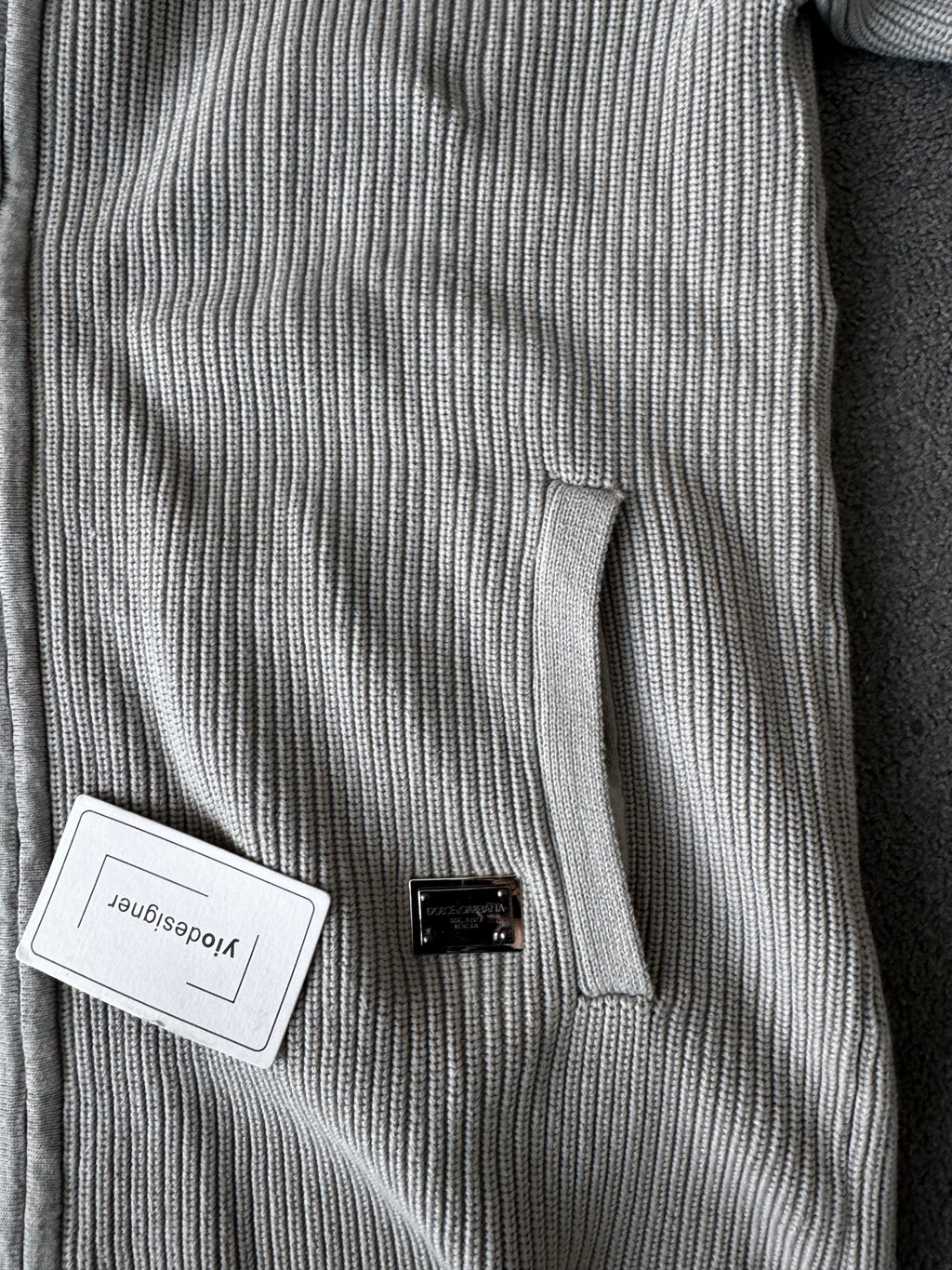 Dolce gabana zip up jumper