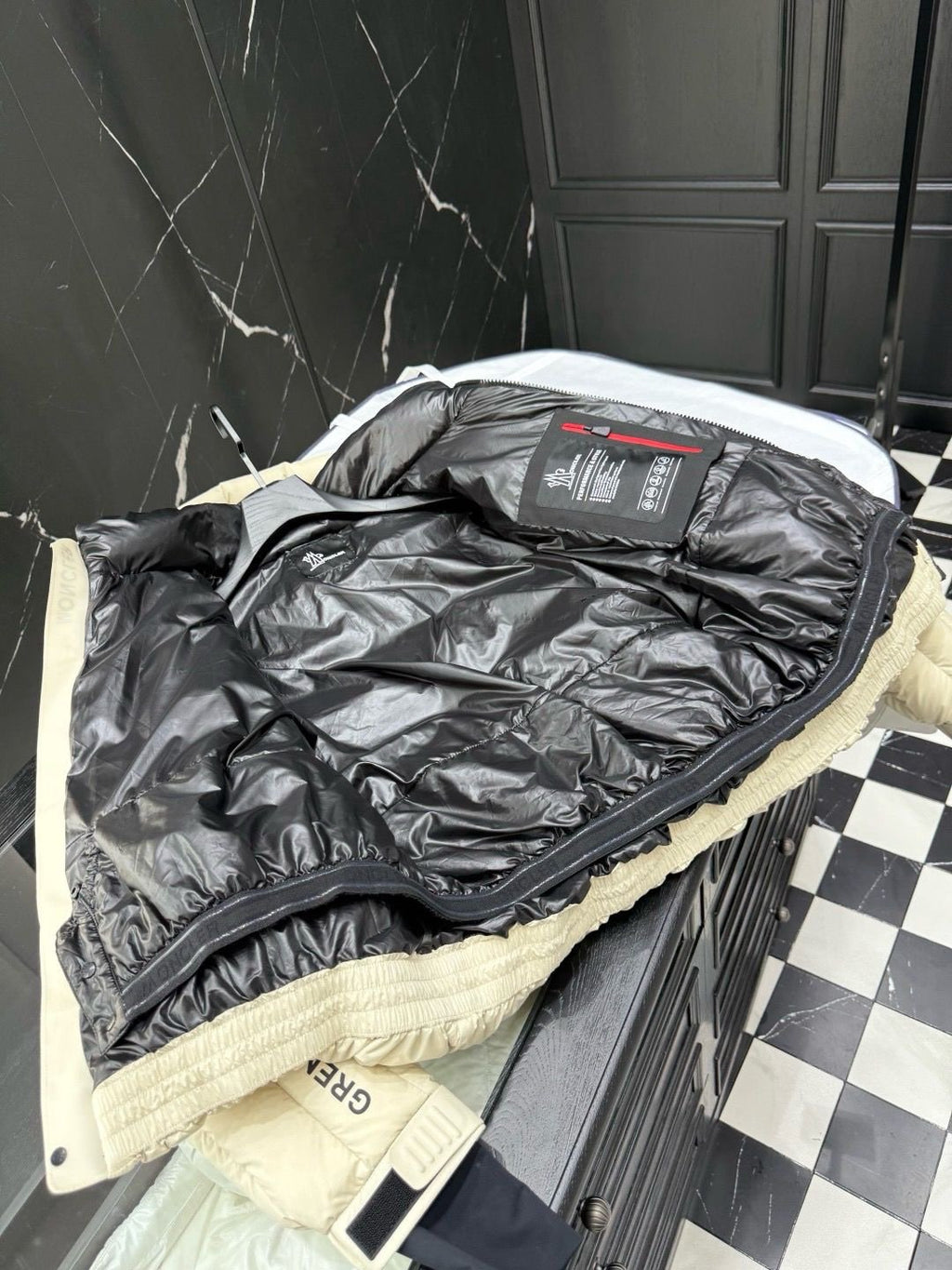 Moncler | Moncler coat | Side View | yiodesigner.co.uk