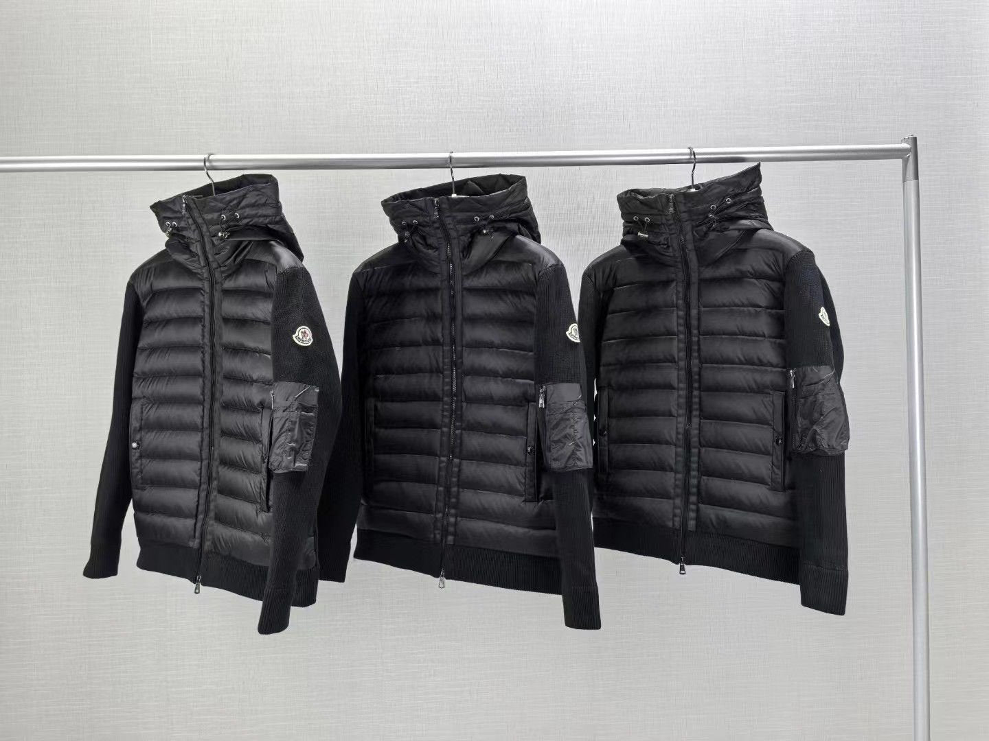 Moncler | Moncler jacket  (coat) | Black | Size 5 | Close-Up | yiodesigner.co.uk