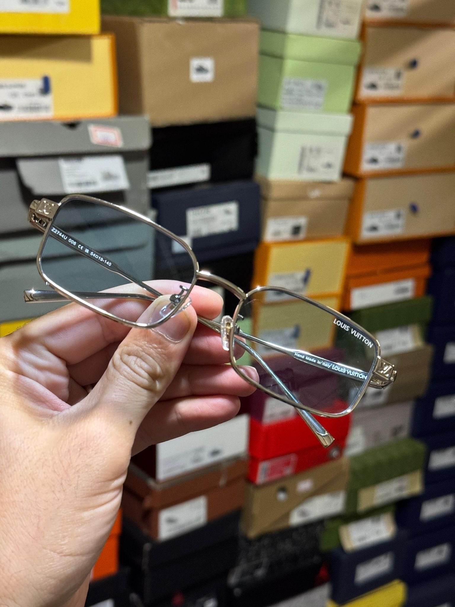 Louis Vuitton | Lv sunglasses | Back View | yiodesigner.co.uk