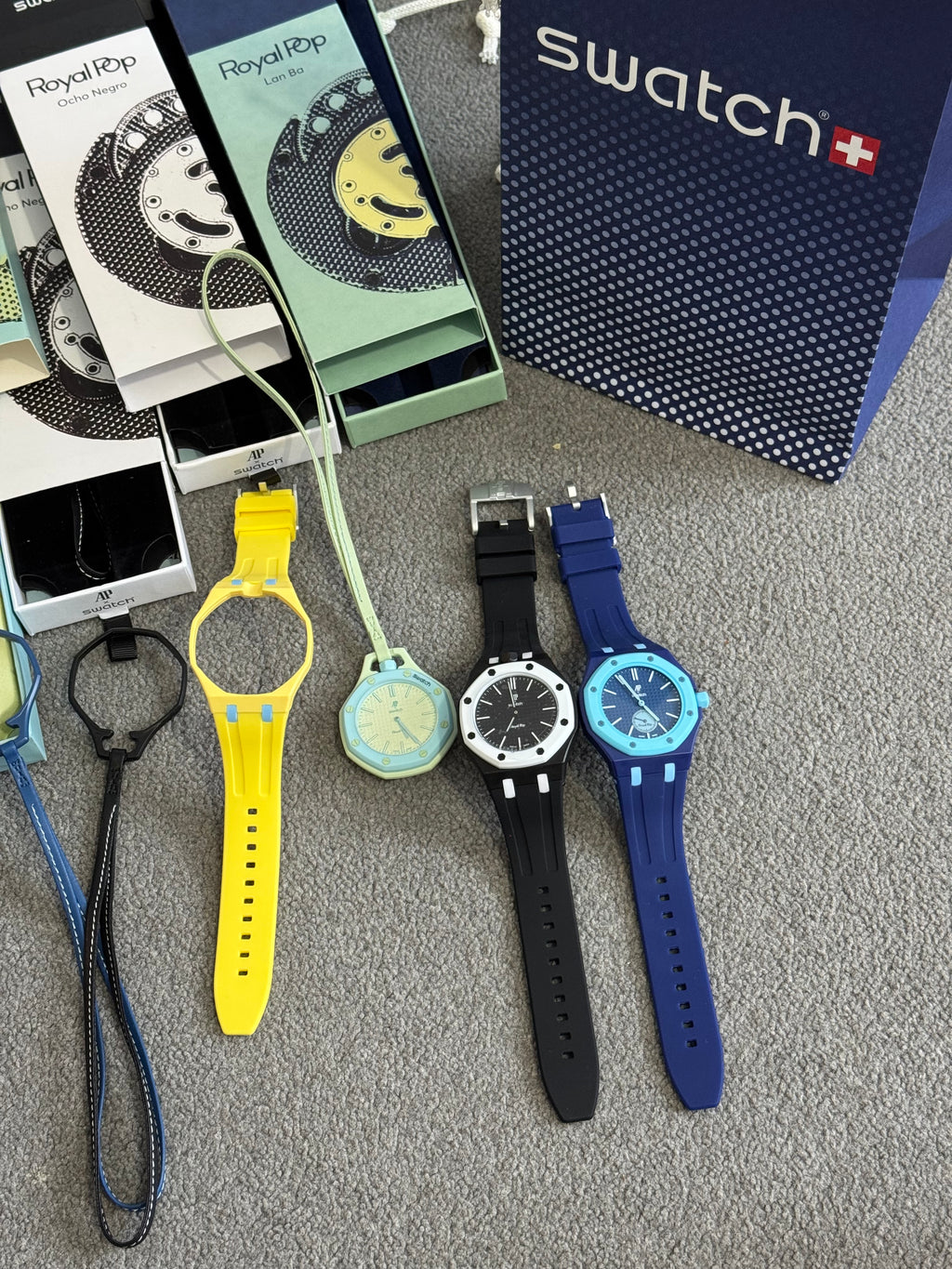 AP x swatch watch