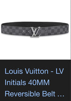 Louis Vuitton | Lv belt | Size 105 | yiodesigner.co.uk