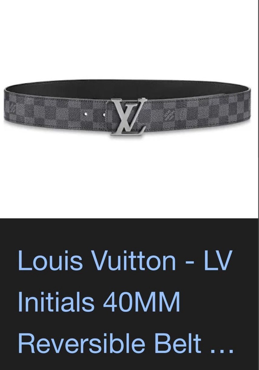 Louis Vuitton | Lv belt | Size 105 | yiodesigner.co.uk