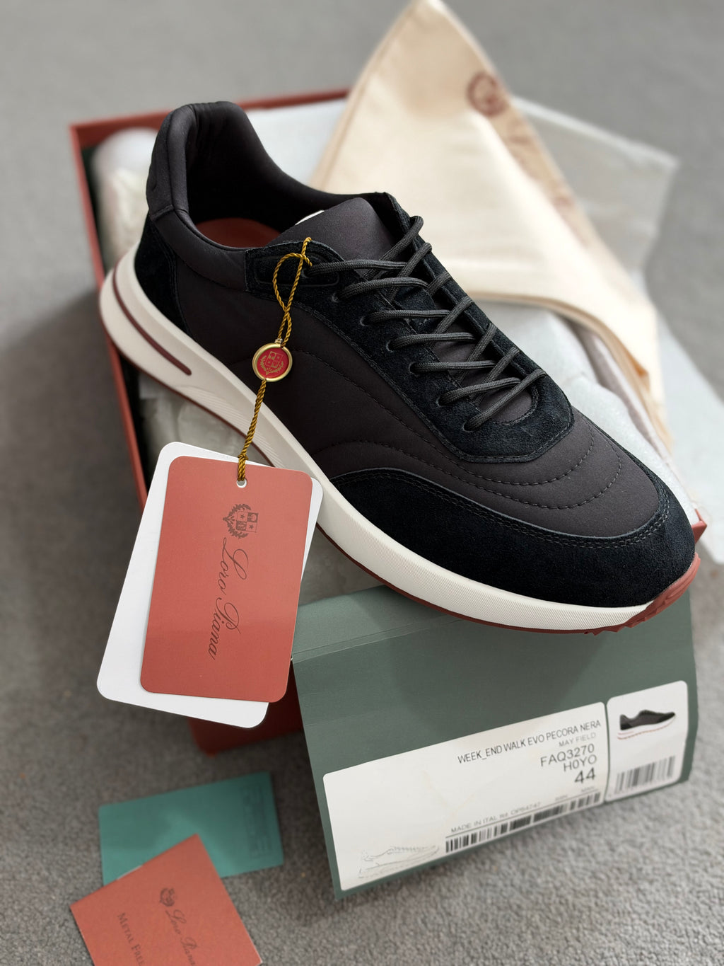 Loropiana sneaker black