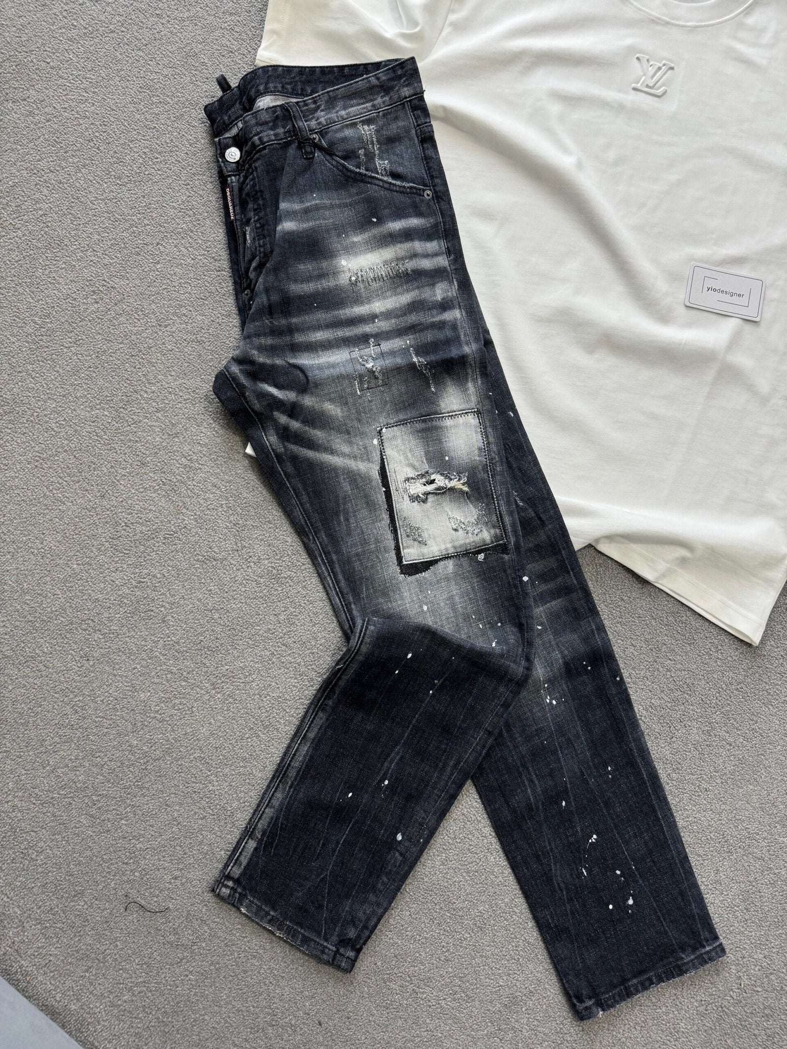 Dsquared² | Dsquared2 jeans | Side View | yiodesigner.co.uk