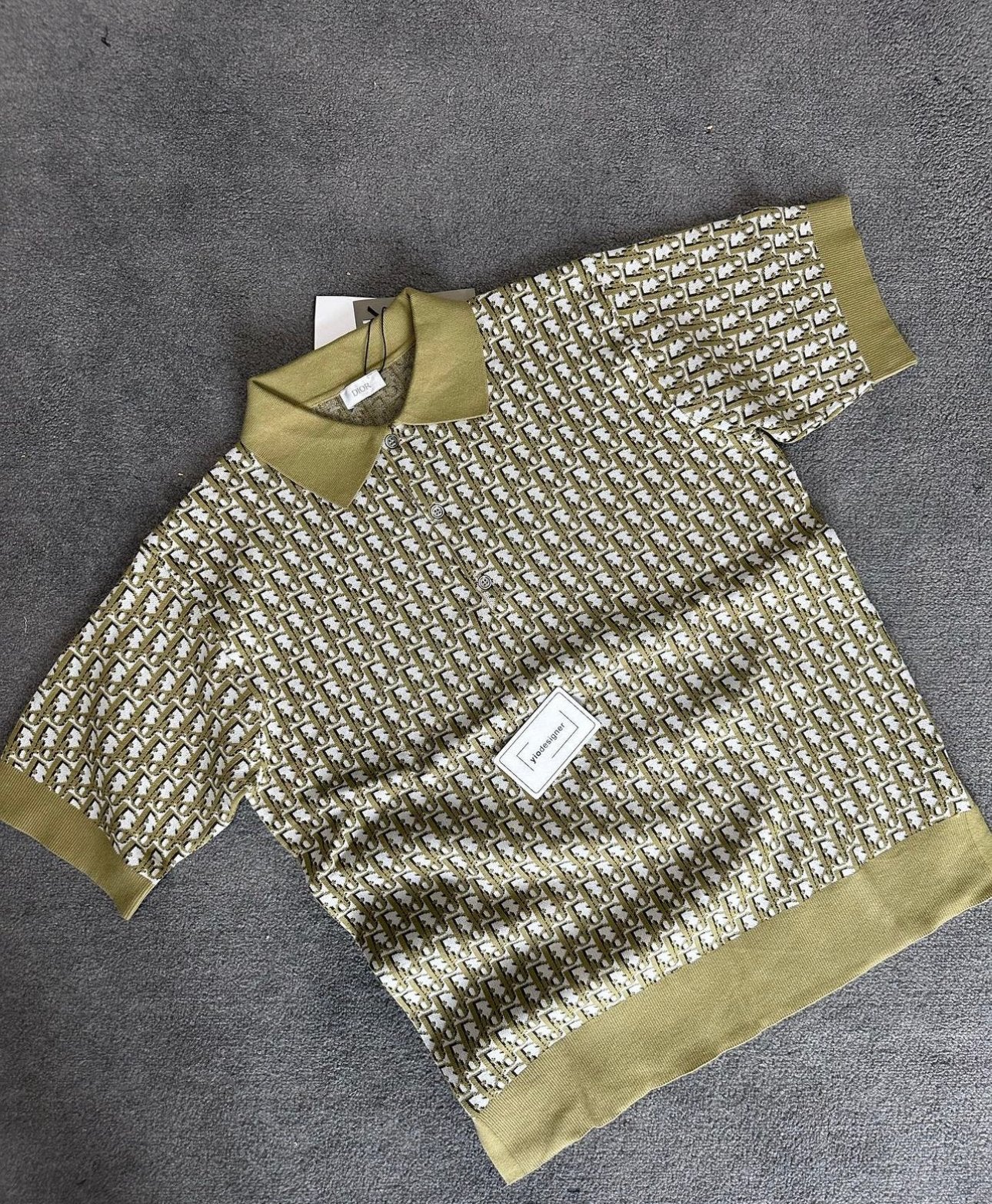 Dior | Dior polo | Size XS | Front View | yiodesigner.co.uk