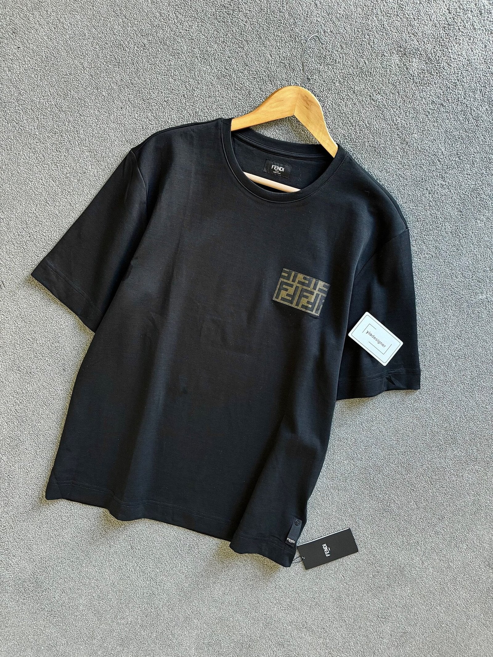 Fendi | Fendi T-shirt | Size XL | Side View | yiodesigner.co.uk
