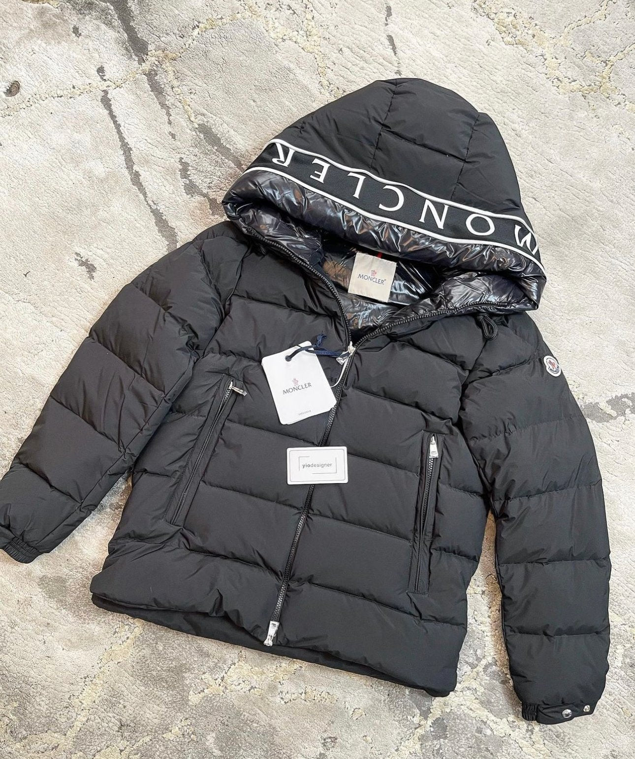 Moncler | Moncler Cardere  Down Jacket (coat) | Black | Size 5 | yiodesigner.co.uk