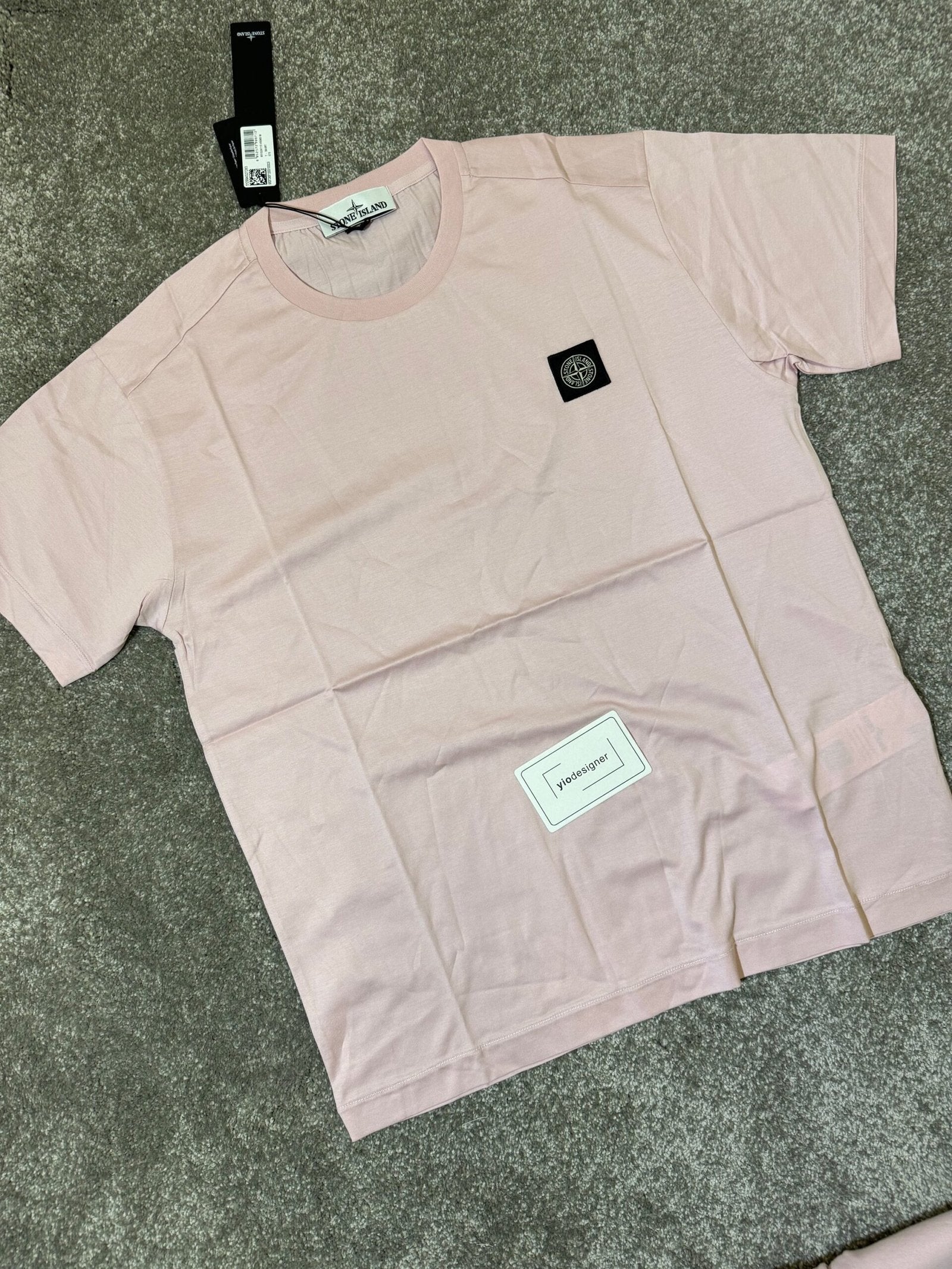 Stone Island | Stone island t-shirt pink | Size XL | yiodesigner.co.uk