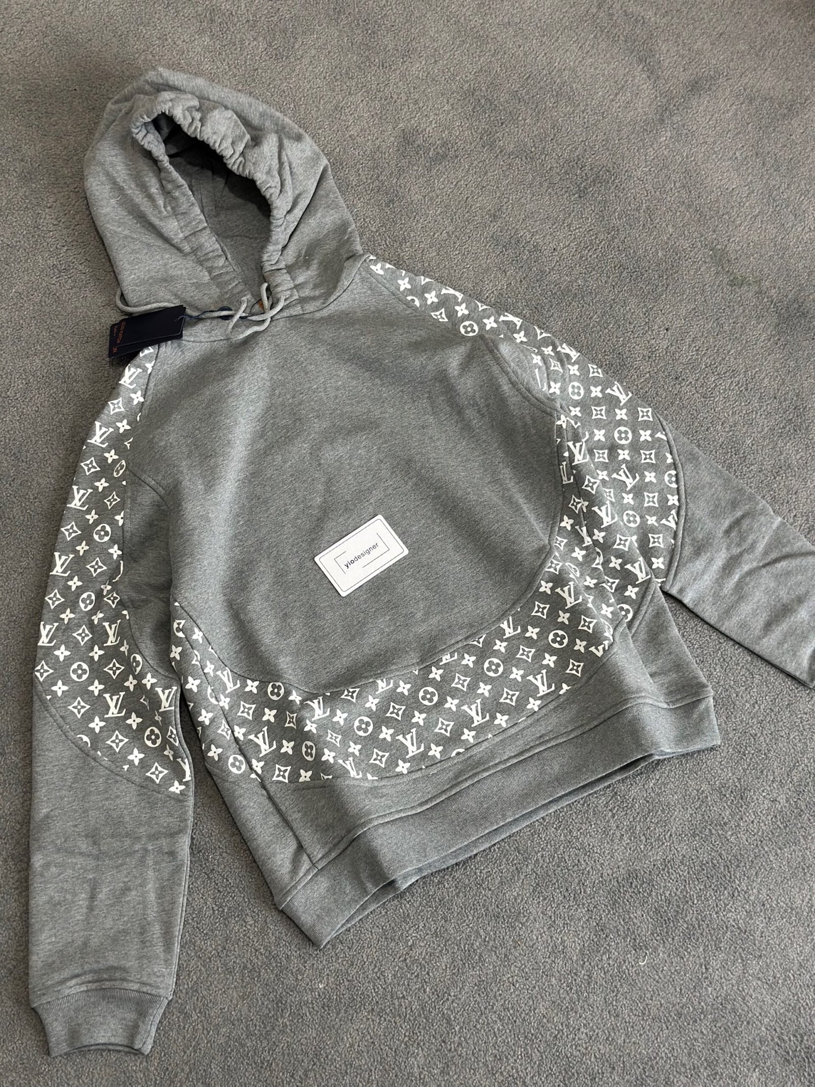 Louis Vuitton | Lv hoody | Side View | yiodesigner.co.uk