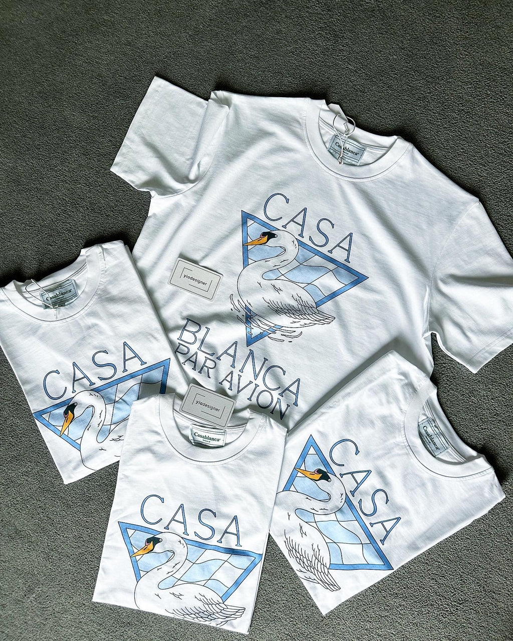 Casablanca | Casablanca T-shirt | Size M | Side View | yiodesigner.co.uk