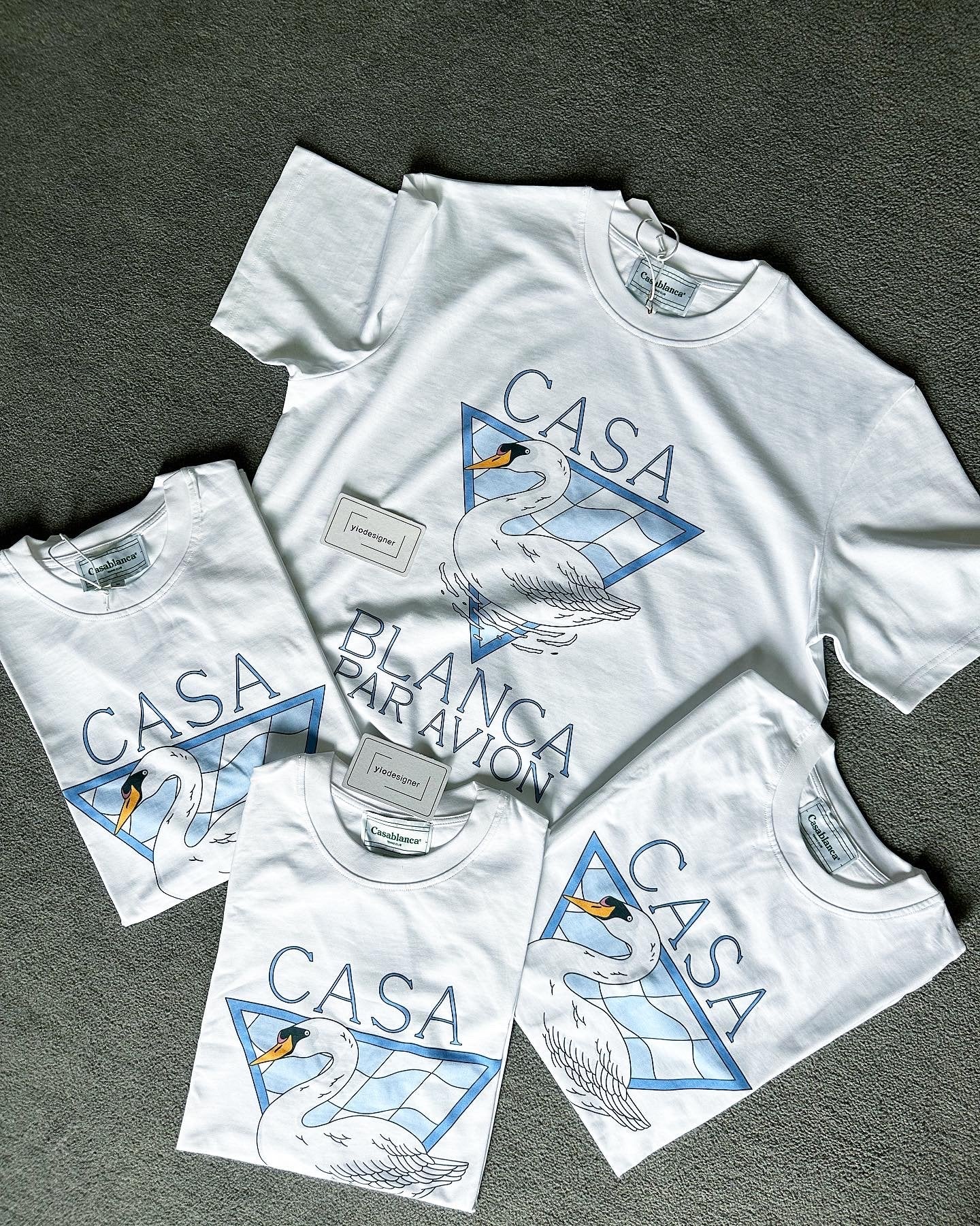 Casablanca | Casablanca T-shirt | Size M | Side View | yiodesigner.co.uk