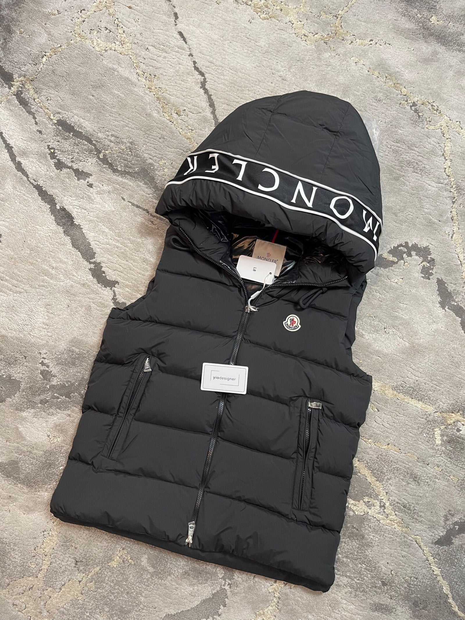 Moncler | Moncler gilet (body warmer) | Side View | yiodesigner.co.uk