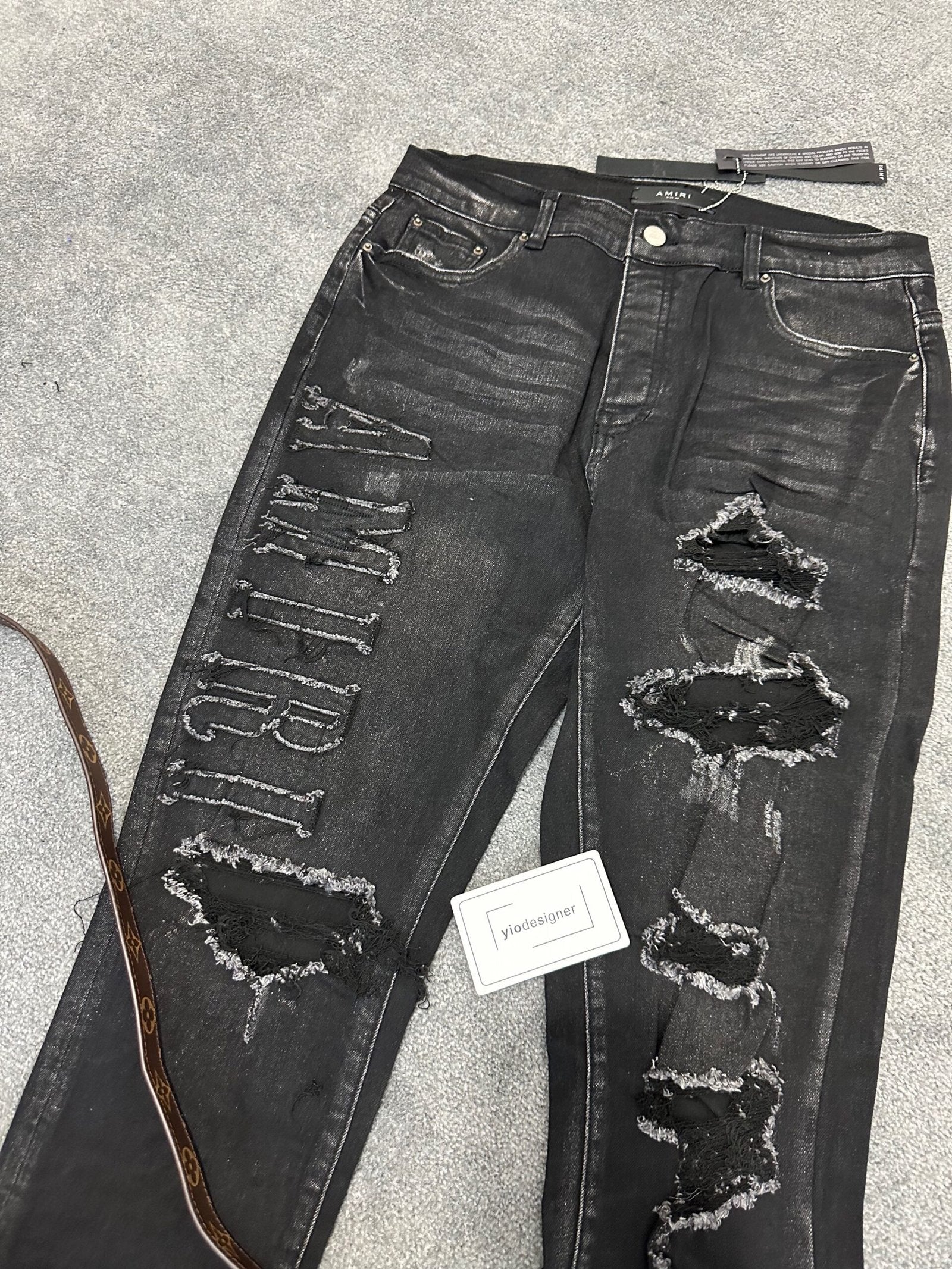 Amiri | Amiri jeans | Side View | yiodesigner.co.uk