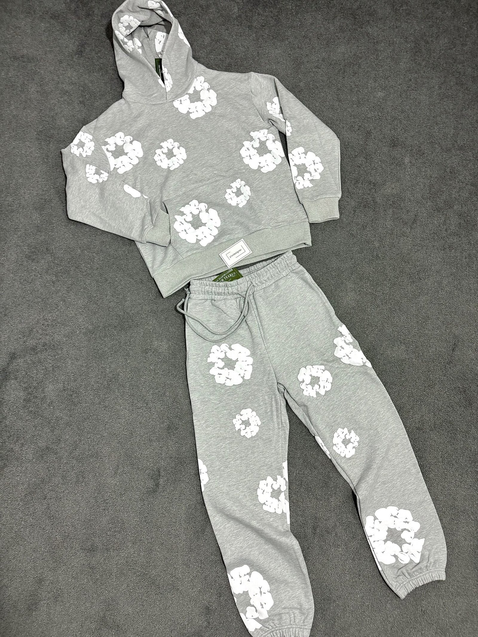 Denim Tears | Denim tears tracksuit | Size XL | Detail Shot | yiodesigner.co.uk
