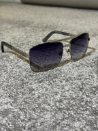 Louis Vuitton | Lv attitude sunglasses silver | Back View | yiodesigner.co.uk