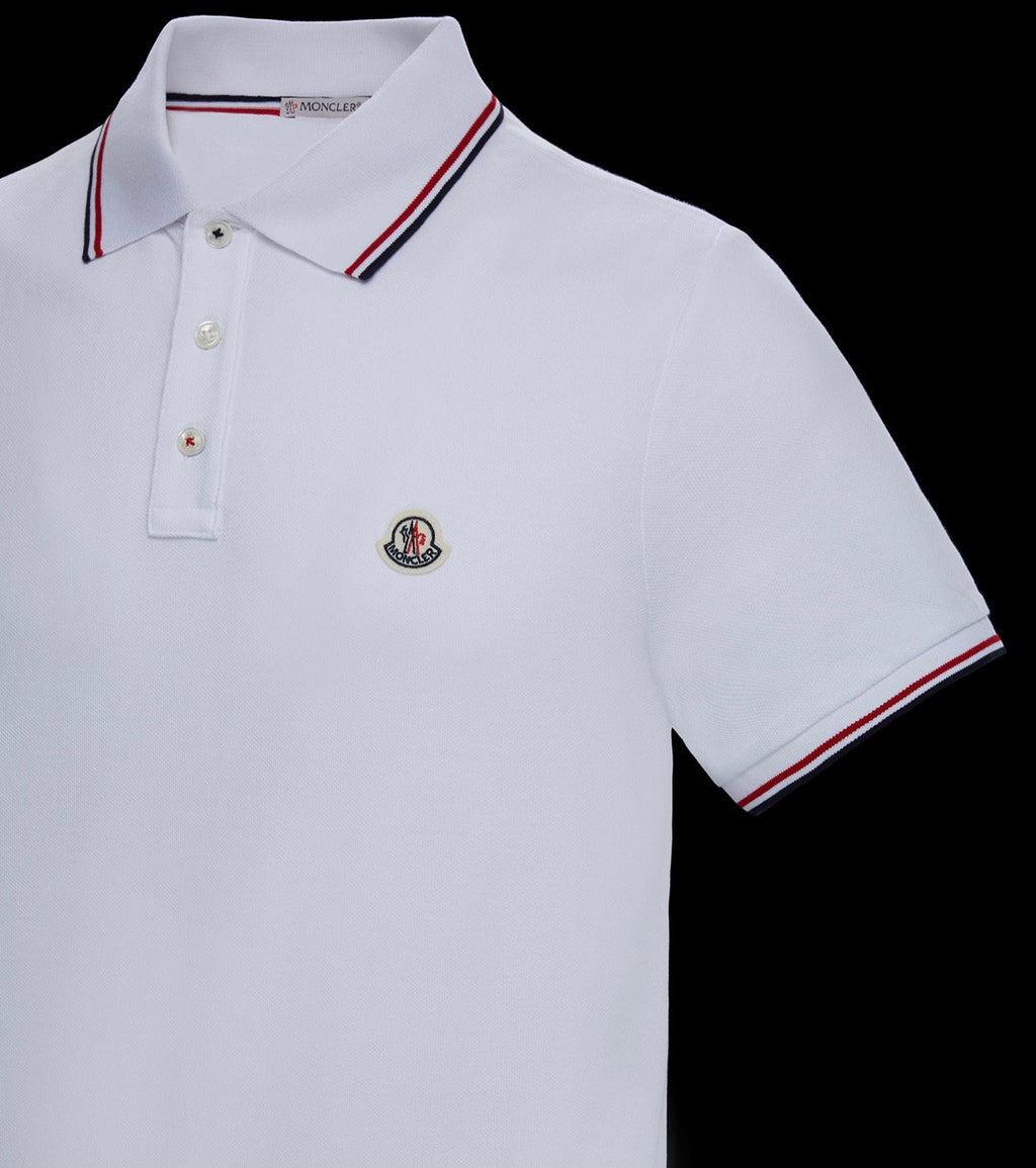 Moncler | moncler polo white | Label View | yiodesigner.co.uk