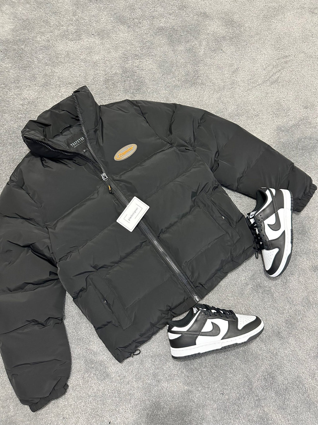 Trapstar | TRAPSTAR Puffer | Black | Back View | yiodesigner.co.uk