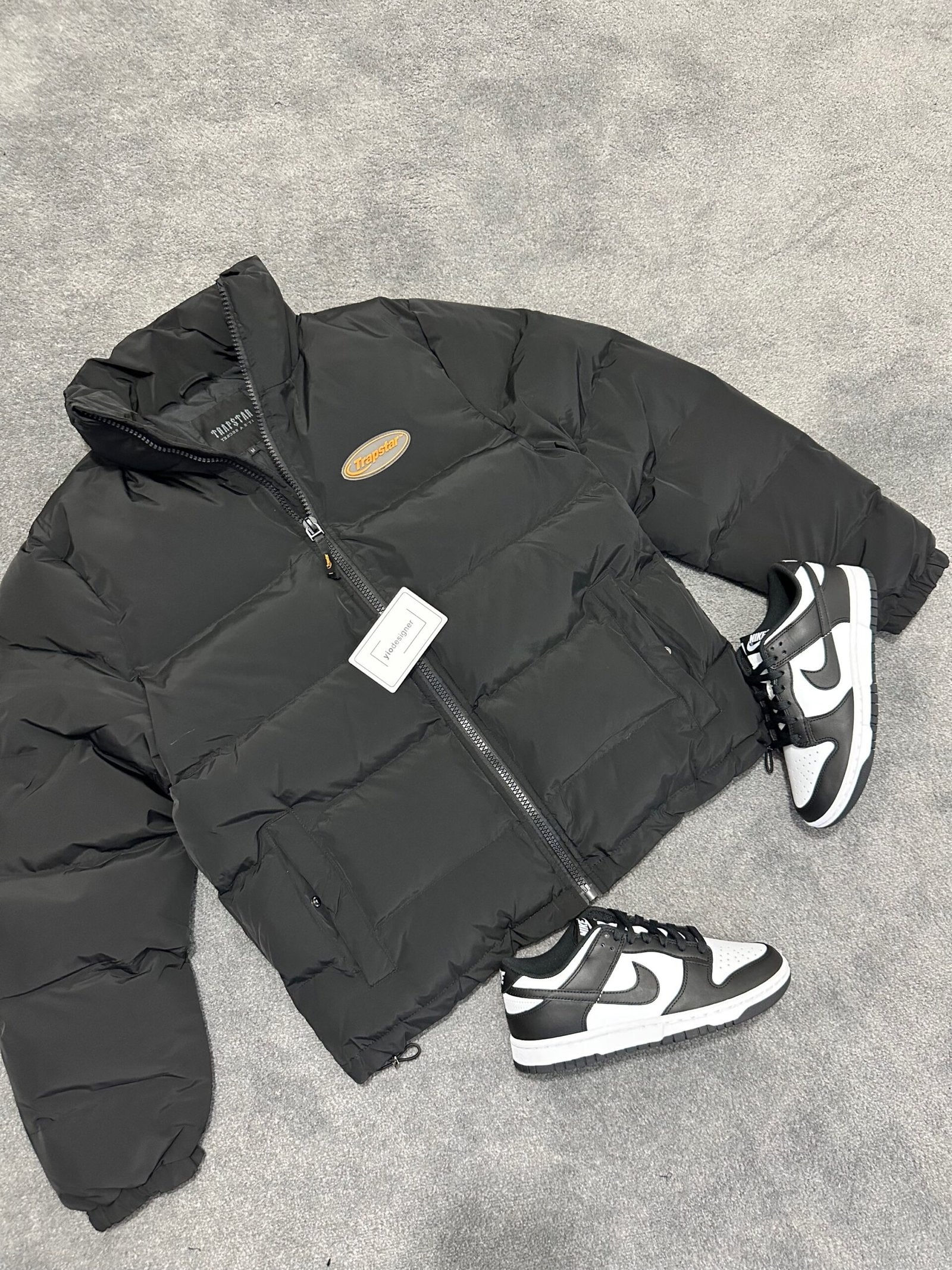 Trapstar | TRAPSTAR Puffer | Black | Back View | yiodesigner.co.uk