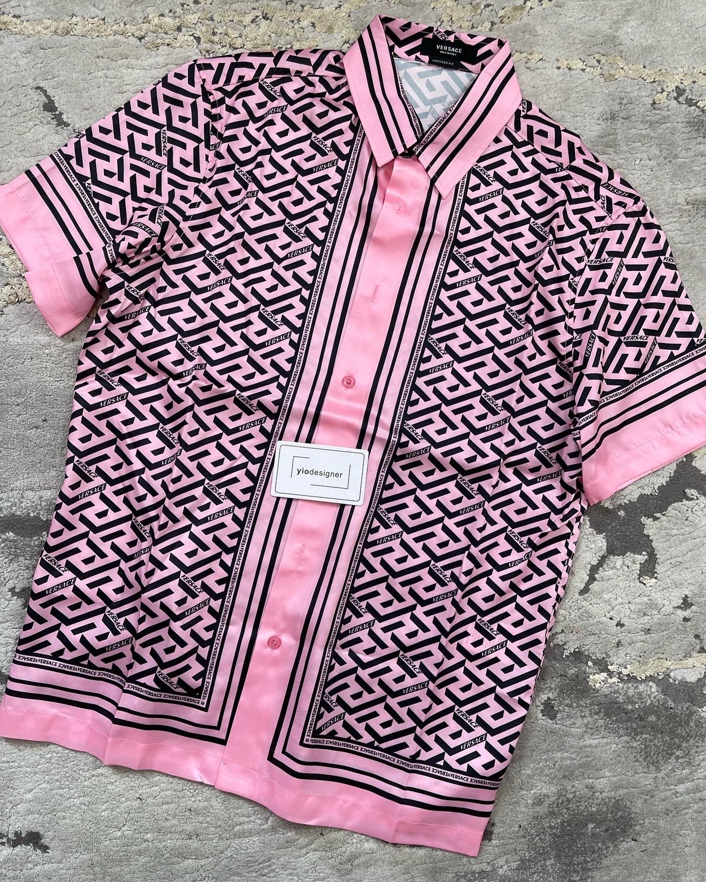 Versace | Versace shirt | Size M | Back View | yiodesigner.co.uk