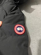 Canada Goose | Canada goose ladies Mystique Parka | Black | Side View | yiodesigner.co.uk