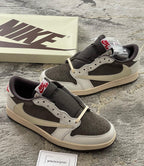 Travis Scott | TRAVIS SCOTT X AIR JORDAN 1 LOW OG 'REVERSE MOCHA' | View 17 | yiodesigner.co.uk