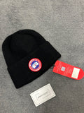 Canada Goose | Canada goose hat black with red badge | yiodesigner.co.uk