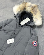 Canada Goose | Canada goose garson grey | Label View | yiodesigner.co.uk