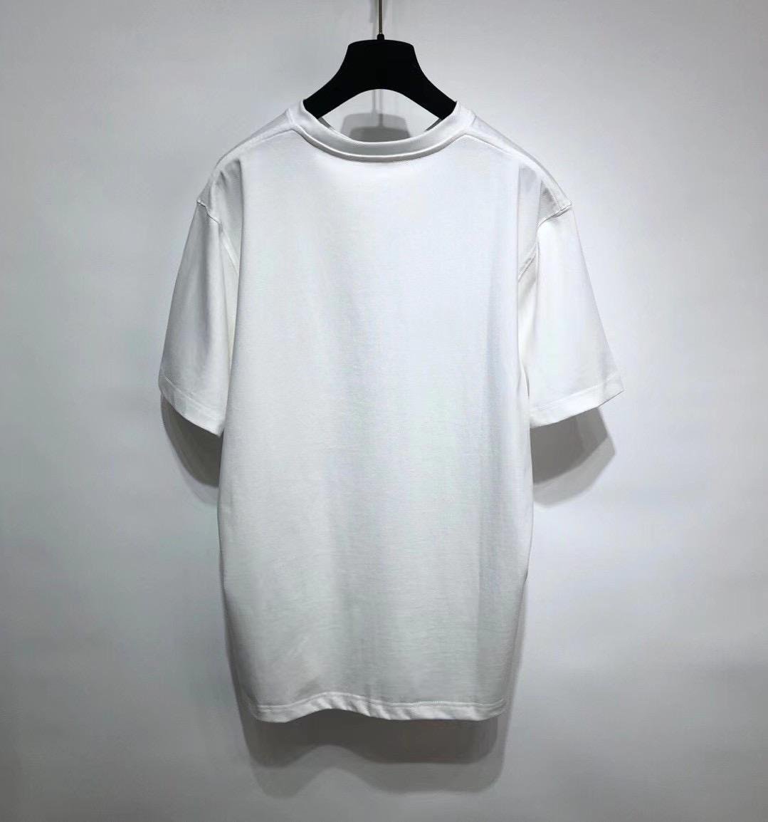 Dior | Dior cd logo white t-shirt | View 9 | yiodesigner.co.uk