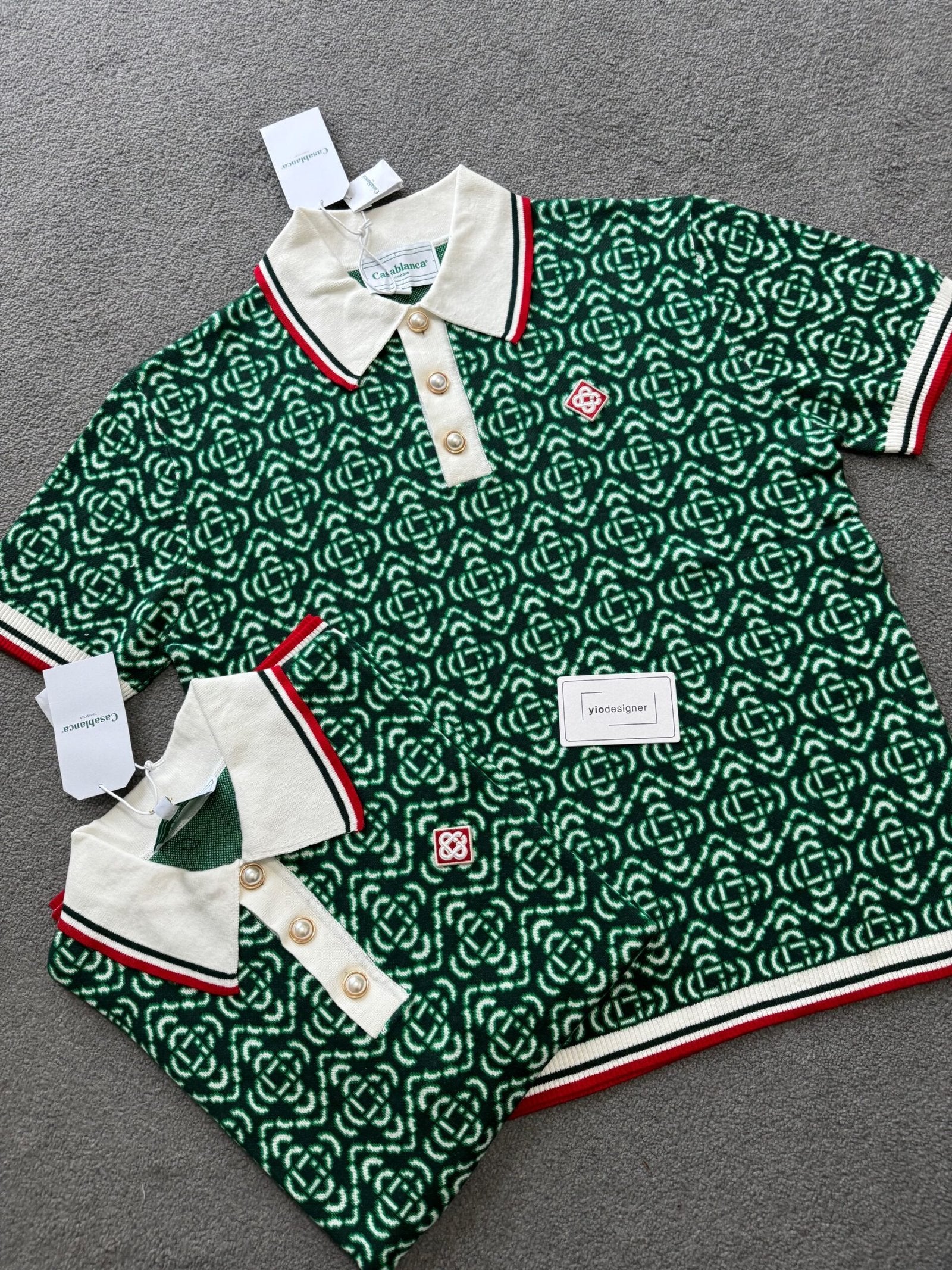 Casablanca | Casablanca polo | Size M | yiodesigner.co.uk