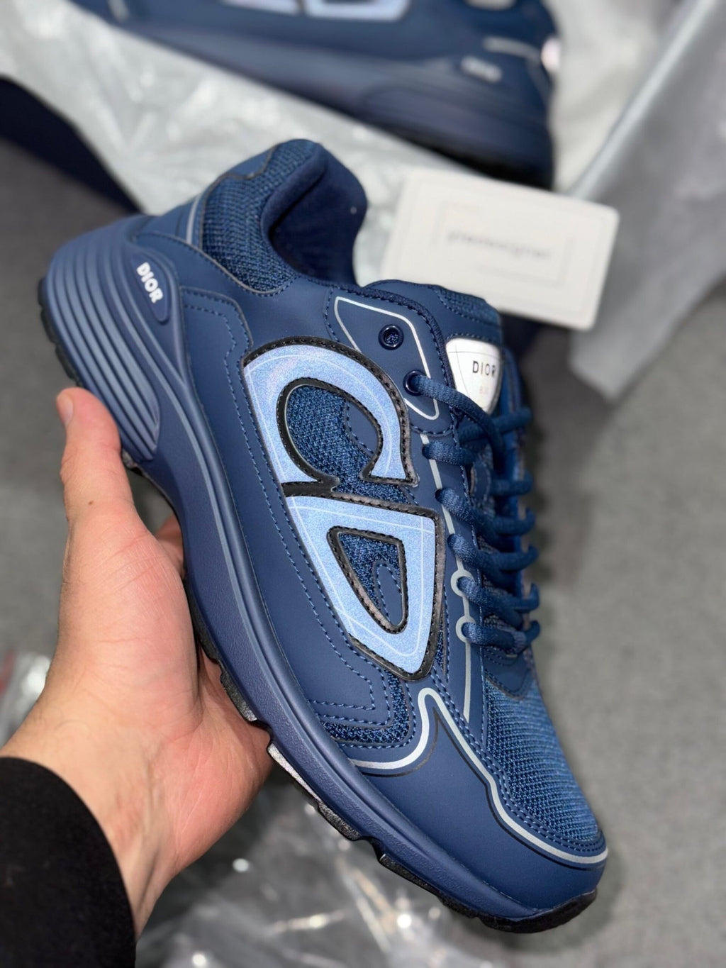 Dior | Dior b30 blue | Size 12 | View 9 | yiodesigner.co.uk