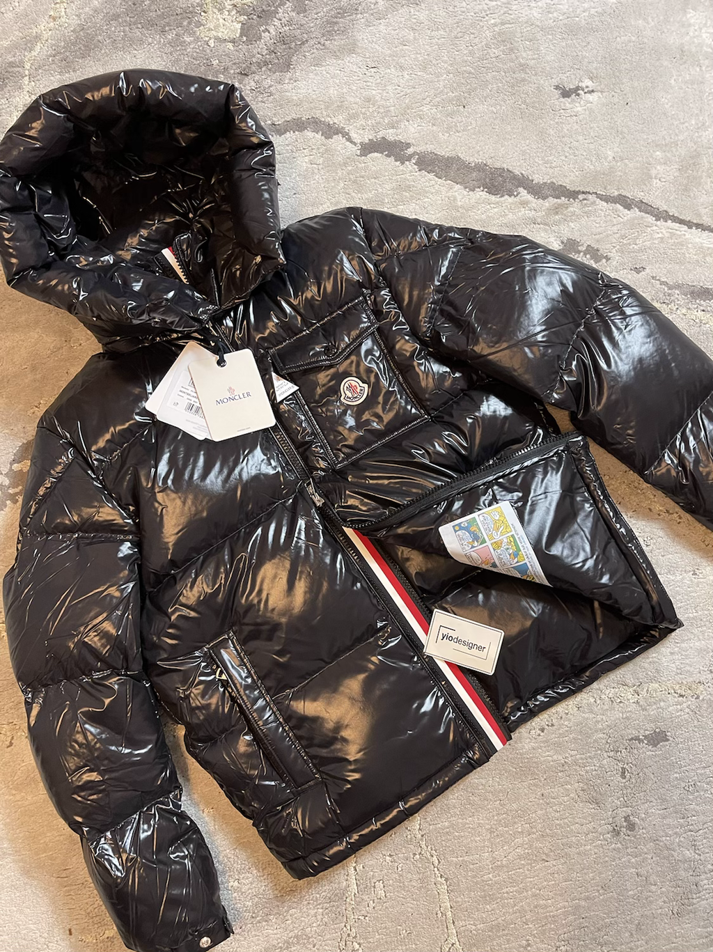 Moncler | Moncler coat | Side View | yiodesigner.co.uk