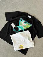 Casablanca | Casablanca T-shirt black | Size XL | Detail Shot | yiodesigner.co.uk