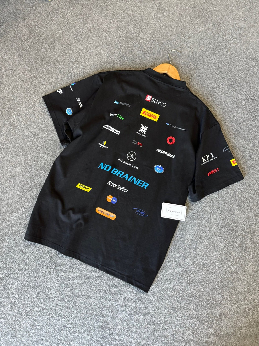 Balenciaga | Balenciaga t-shirt | Side View | yiodesigner.co.uk