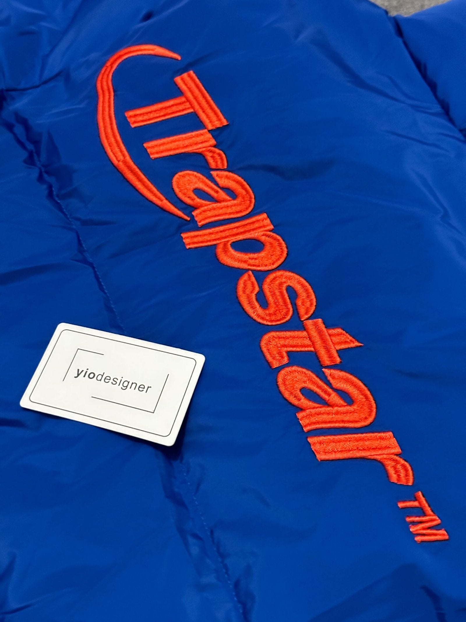 Trapstar | TRAPSTAR Puffer | Blue | Side View | yiodesigner.co.uk