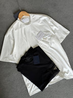 Prada | Prada T-shirt white | Size XL | Side View | yiodesigner.co.uk