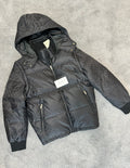 Gucci | Gucci black coat small logos | Size S | Front View | yiodesigner.co.uk