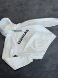 Fear of God Essentials | Essential hoody (oversized ) white | Size S | Front View | yiodesigner.co.uk