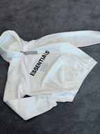 Fear of God Essentials | Essential hoody (oversized ) white | Size S | Front View | yiodesigner.co.uk