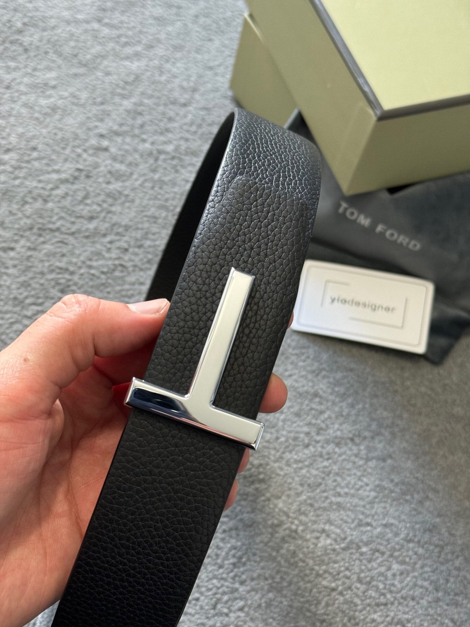 Tom Ford | Tom ford belt | Back View | yiodesigner.co.uk